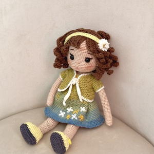 Amigurumi Chloe baba - Meska.hu