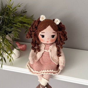 Amigurumi Darla baba - Meska.hu