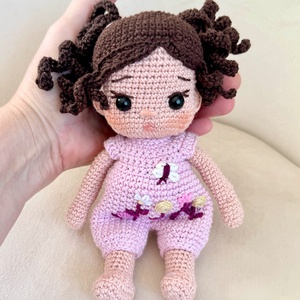 Amigurumi Mini baba - játék & sport - baba & babaház - öltöztethető baba - Meska.hu