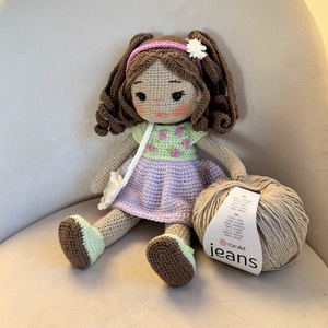 Amigurumi Bianka baba - Meska.hu