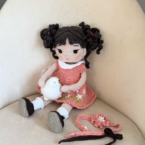 Amigurumi Irina baba - Meska.hu