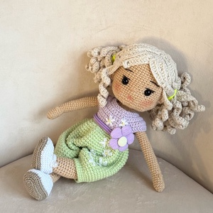 Amigurumi Lujzi baba - Meska.hu