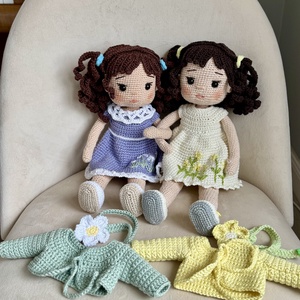 Amigurumi Iker baba - játék & sport - baba & babaház - öltöztethető baba - Meska.hu