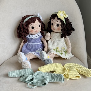 Amigurumi Iker baba - játék & sport - baba & babaház - öltöztethető baba - Meska.hu
