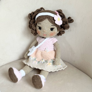Amigurumi Laura baba - Meska.hu
