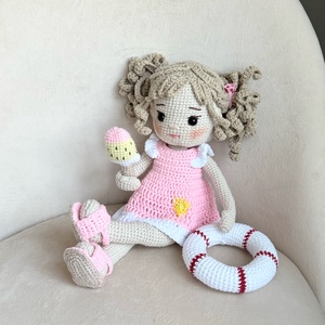 Amigurumi Lea baba - Meska.hu Amigurumi Lea baba - Meska.hu