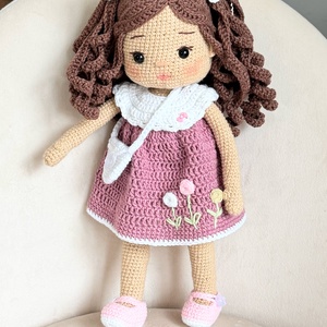 Amigurumi Kira baba - játék & sport - baba & babaház - öltöztethető baba - Meska.hu