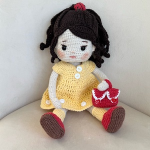 Amigurumi Annipanni baba - Meska.hu