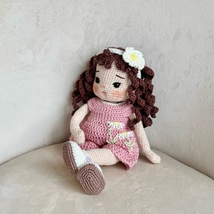 Amigurumi Bianka baba - Meska.hu