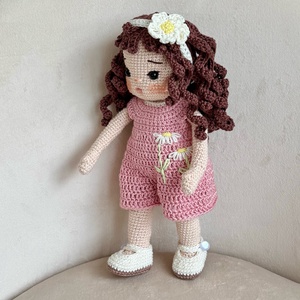 Amigurumi Bianka baba - játék & sport - baba & babaház - öltöztethető baba - Meska.hu