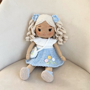 Amigurumi Flóra baba - Meska.hu