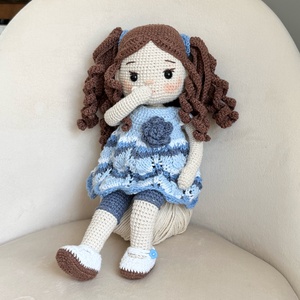 Amigurumi Mirjam baba - Meska.hu