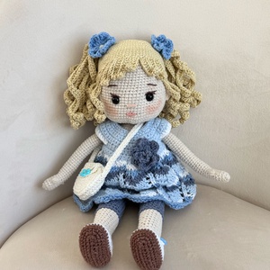 Amigurumi Mirjam baba - Meska.hu