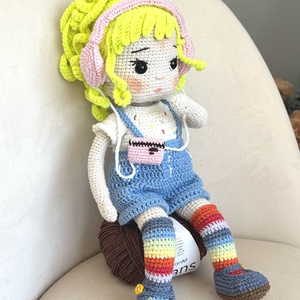Amigurumi Linda baba - Meska.hu