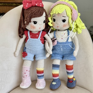 Amigurumi Lola baba! - játék & sport - baba & babaház - öltöztethető baba - Meska.hu