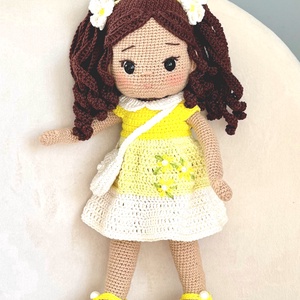 Amigurumi Orsi baba - játék & sport - baba & babaház - öltöztethető baba - Meska.hu