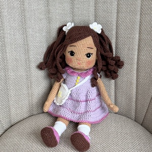 Amigurumi Helga baba - Meska.hu