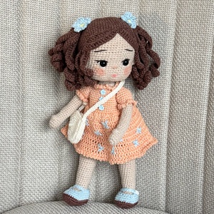 Amigurumi Sisi baba - játék & sport - baba & babaház - öltöztethető baba - Meska.hu