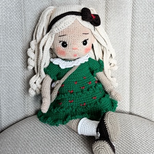 Amigurumi Amira baba - játék & sport - baba & babaház - öltöztethető baba - Meska.hu Amigurumi Amira baba - játék & sport - baba & babaház - öltöztethető baba - Meska.hu