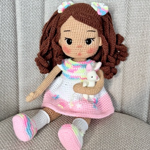 Amigurumi Roze baba - Meska.hu