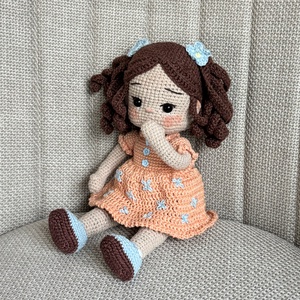 Amigurumi Sisi baba - játék & sport - baba & babaház - öltöztethető baba - Meska.hu