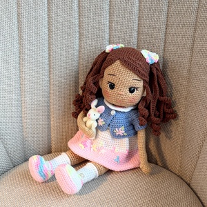 Amigurumi Roze baba - Meska.hu