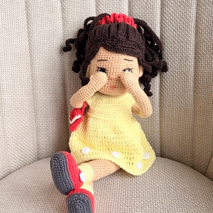 Amigurumi Annipanni baba - Meska.hu