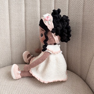 Amigurumi Lee baba - játék & sport - baba & babaház - öltöztethető baba - Meska.hu