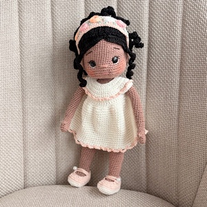 Amigurumi Lee baba - játék & sport - baba & babaház - öltöztethető baba - Meska.hu