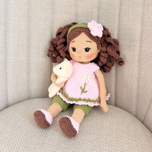 Amigurumi Dóra baba - Meska.hu