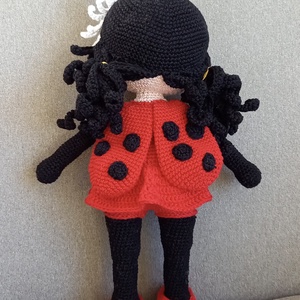 Amigurumi Horgolt Katica - játék & sport - baba & babaház - öltöztethető baba - Meska.hu