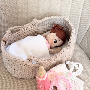 Amigurumi Sofi baba - játék & sport - baba & babaház - öltöztethető baba - Meska.hu