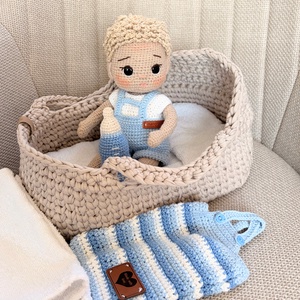 Amigurumi Stefán baba - Meska.hu