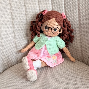 Amigurumi Hajnal baba - Meska.hu