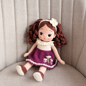 Amigurumi Lilla baba, Játék & Sport, Baba & babaház, Öltöztethető baba, Horgolás, MESKA