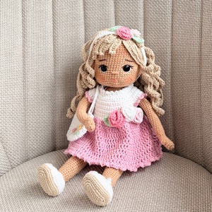 Amigurumi Leni baba - Meska.hu