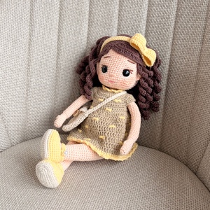 Amigurumi Shelby baba - játék & sport - baba & babaház - öltöztethető baba - Meska.hu