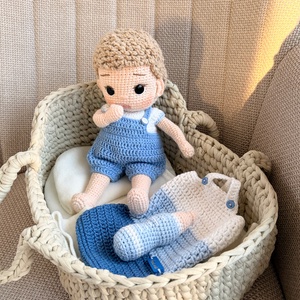 Amigurumi Horgolt baby, Játék & Sport, Baba & babaház, Öltöztethető baba, Horgolás, MESKA