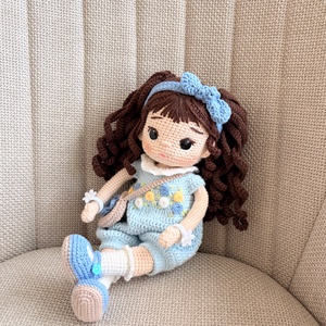 Amigurumi Hanna baba - Meska.hu