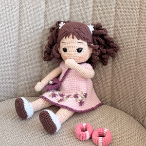 Amigurumi Zsófi baba - Meska.hu