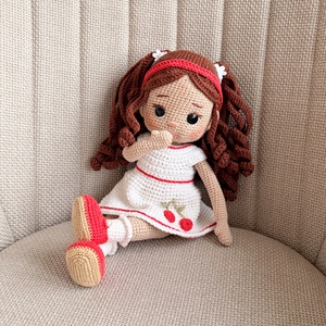 Amigurumi Sharon baba - Meska.hu