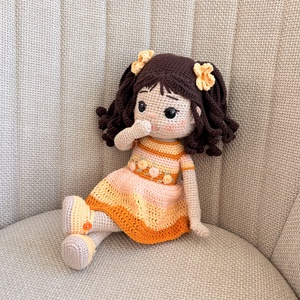Amigurumi Natasa baba - Meska.hu