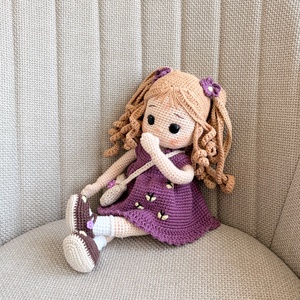 Amigurumi Lilla baba, Játék & Sport, Baba & babaház, Öltöztethető baba, Horgolás, MESKA