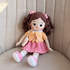 Amigurumi Karina baba - Meska.hu
