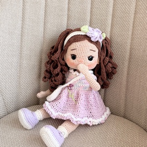 Amigurumi Adél baba - Meska.hu