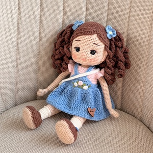 Amigurumi Anita baba - Meska.hu