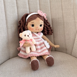 Amigurumi Mira baba - Meska.hu