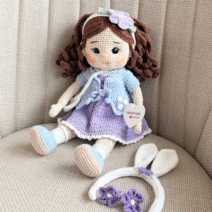 Amigurumi Lara baba - Meska.hu