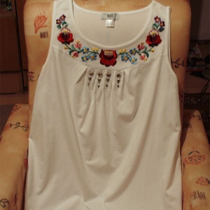 Kalocsai hímzett póló -  - Meska.hu