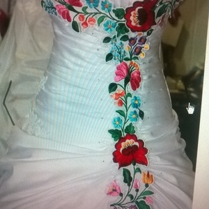 Díszítősáv menyasszonyi ruhára - esküvő - kiegészítők - öv & pánt - Meska.hu